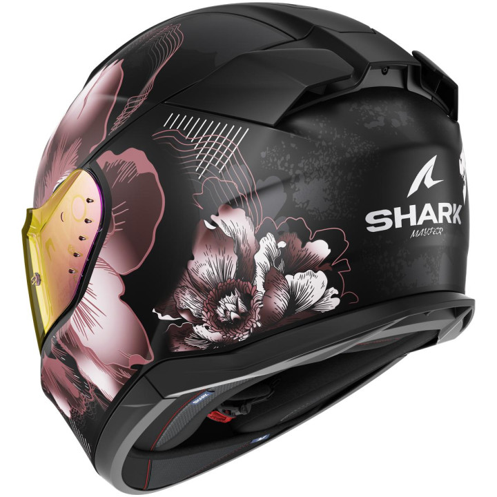 Casque intégral SHARK d-skwal 3 mayfer noir violet or 2026