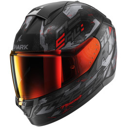 Casque intégral SHARK ridill 2 molokai noir anthracite rouge 2026