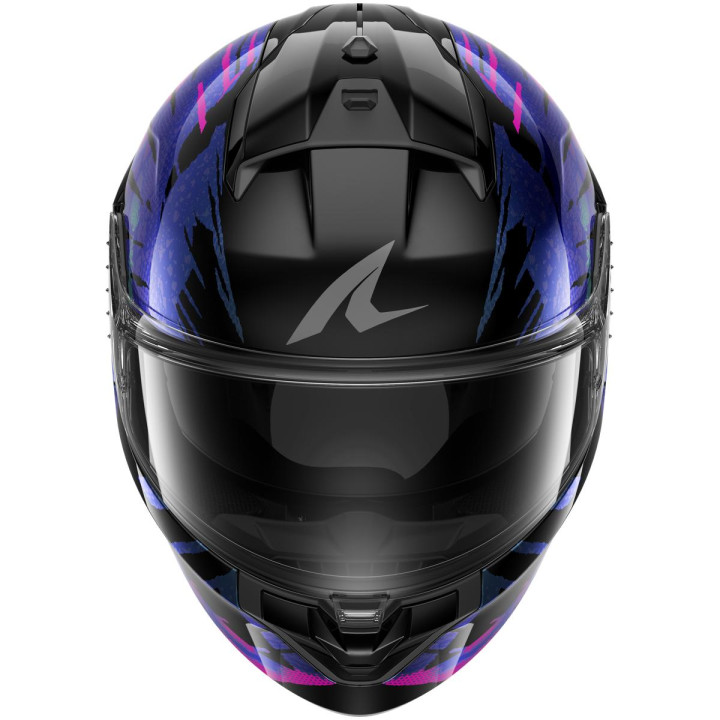 Casque intégral SHARK ridill 2 reptaia noir violet 2026