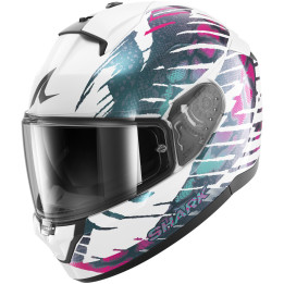 Casque intégral SHARK ridill 2 reptaia blanc violet 2026