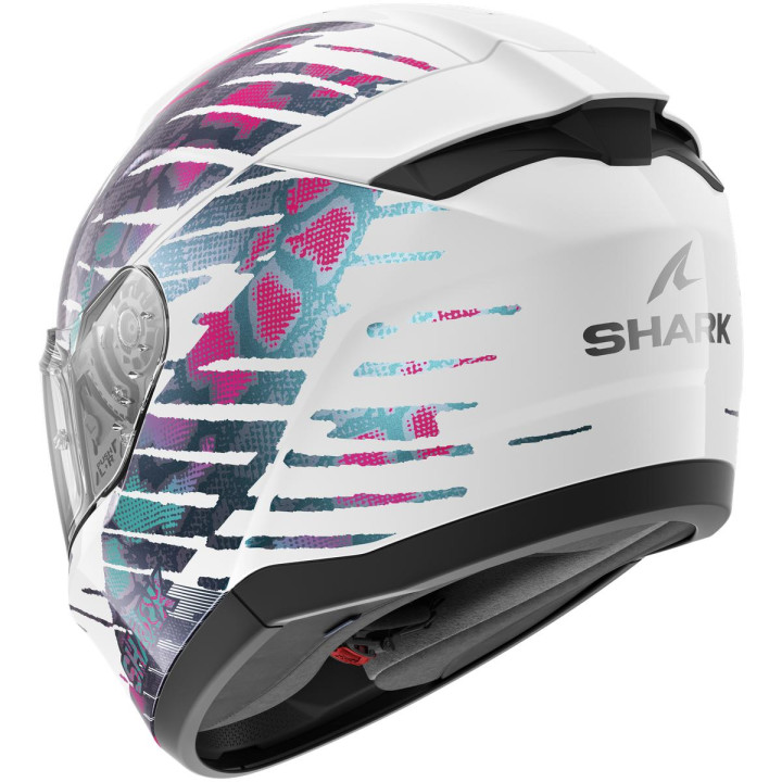 Casque intégral SHARK ridill 2 reptaia blanc violet 2026