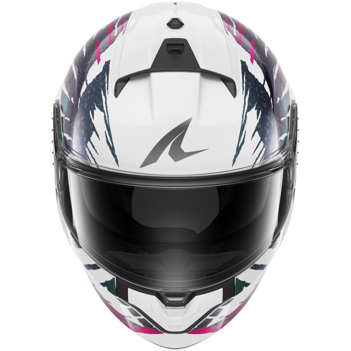 Casque intégral SHARK ridill 2 reptaia blanc violet 2026