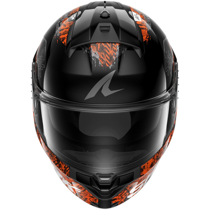 Casque intégral SHARK ridill 2 speed-vib noir anthracite orange 2026