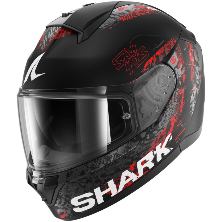 Casque intégral SHARK ridill 2 speed-vib noir anthracite rouge 2026