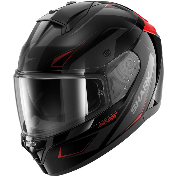 Casque intégral SHARK ridill 2 mekarium noir anthracite rouge 2026