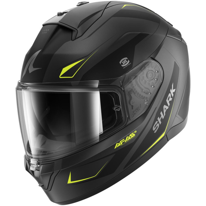 Casque intégral SHARK ridill 2 mekarium anthracite jaune 2026