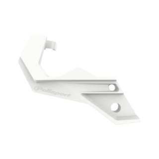 Protection de pied de fourche Polisport blanc | Oxmoto