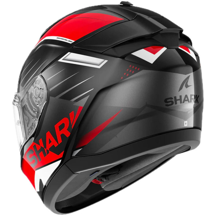 Casque intégral SHARK ridill 2 bersek noir rouge anthracite 2026