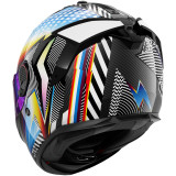 Casque intégral SHARK spartan gt pro carbon sthyr carbone blanc 2026