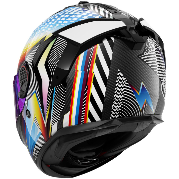 Casque intégral SHARK spartan gt pro carbon sthyr carbone blanc 2026