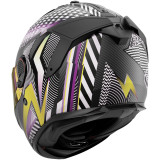 Casque intégral SHARK spartan gt pro carbon sthyr carbone violet 2026
