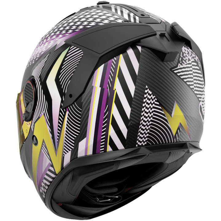 Casque intégral SHARK spartan gt pro carbon sthyr carbone violet 2026