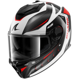 Casque intégral SHARK spartan gt pro carbon mekarium argent rouge 2026