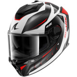 Casque intégral SHARK spartan gt pro carbon mekarium argent rouge 2026