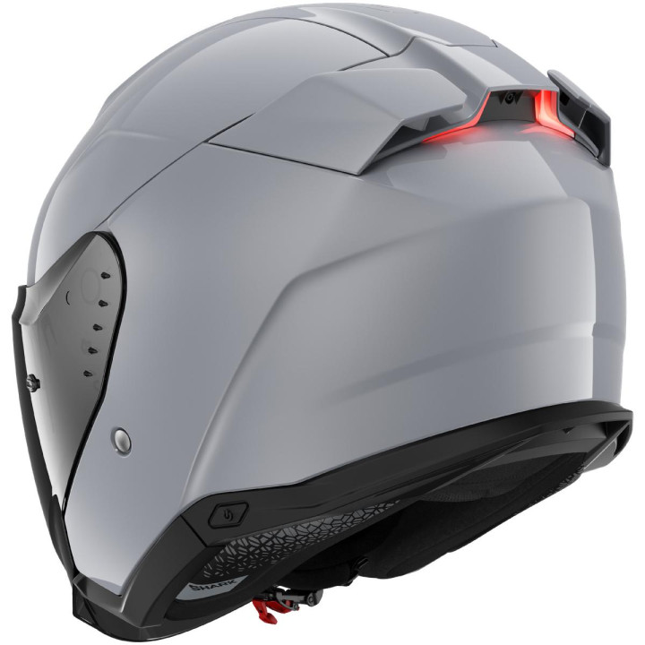 Casque jet SHARK skwal i3 jet dark shadow gun argent 2026
