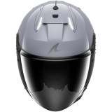 Casque jet SHARK skwal i3 jet dark shadow gun argent 2026