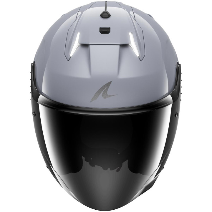 Casque jet SHARK skwal i3 jet dark shadow gun argent 2026