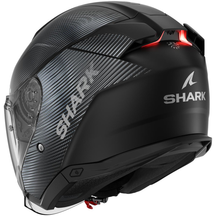 Casque jet SHARK skwal i3 jet sp lyne noir anthracite 2026