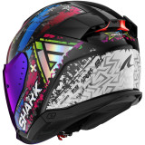 Casque jet SHARK skwal i3 jet hellcat noir bleu 2026