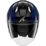 Casque jet SHARK skwal i3 jet mekarium noir orange 2026