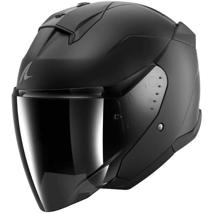 Casque jet SHARK skwal jet dark shadow noir mat 2026