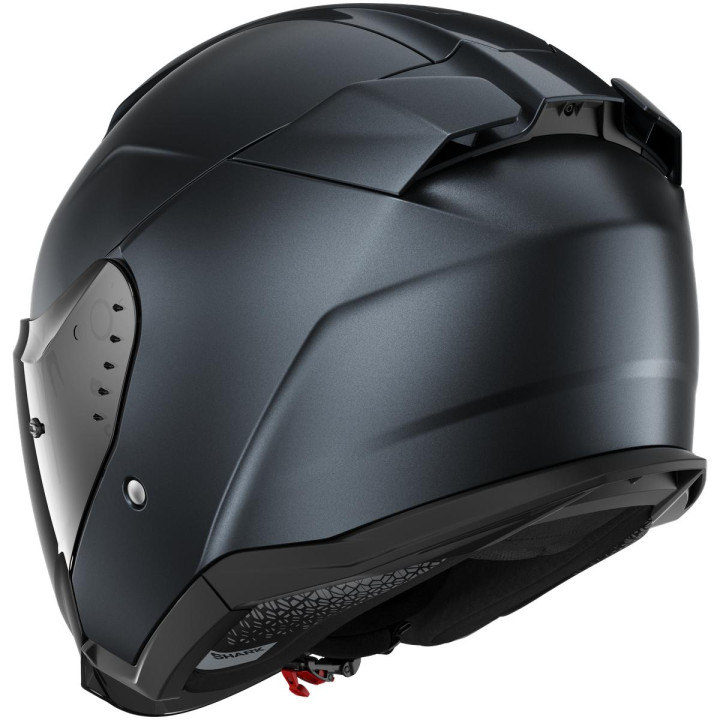 Casque jet SHARK skwal jet dark shadow bleu mat 2026
