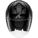 Casque jet SHARK skwal jet reptaia noir violet 2026 | Oxmoto