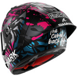 Casque intégral SHARK aeron-gp fim racing #2 replica redding noir violet bleu 2026