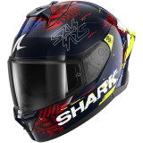 Casque intégral SHARK skwal cup speed-vib bleu rouge jaune 2026