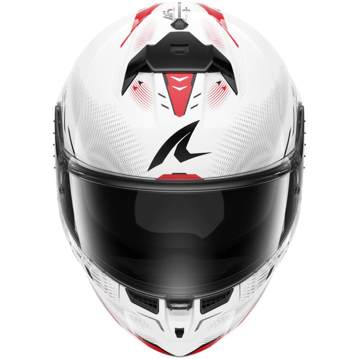 Casque intégral SHARK skwal cup speed-tech blanc rouge noir 2026