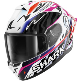 Casque intégral SHARK skwal cup speed-fancy blanc noir orange 2026