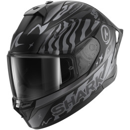 Casque intégral SHARK skwal cup speed-fancy noir anthracite argent 2026