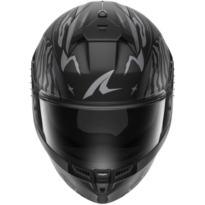 Casque intégral SHARK skwal cup speed-fancy noir anthracite argent 2026