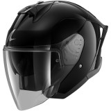 Casque jet SHARK skwal jet cup blank noir 2026 | Oxmoto
