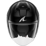 Casque jet SHARK skwal jet cup blank noir 2026 | Oxmoto