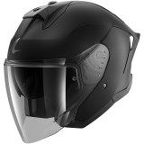 Casque jet SHARK skwal jet cup blank noir mat 2026 | Oxmoto