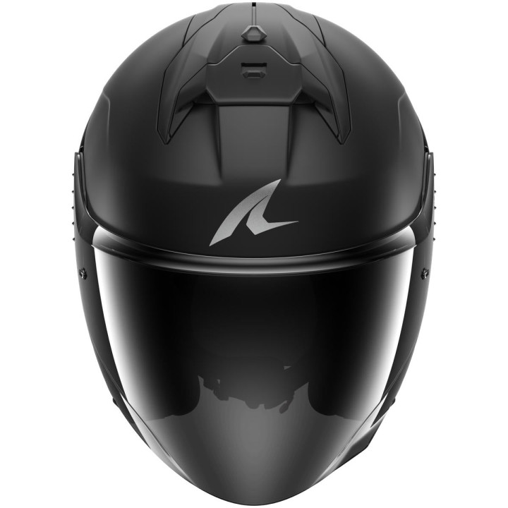 Casque jet SHARK skwal jet cup dark shadow dual noir 2026