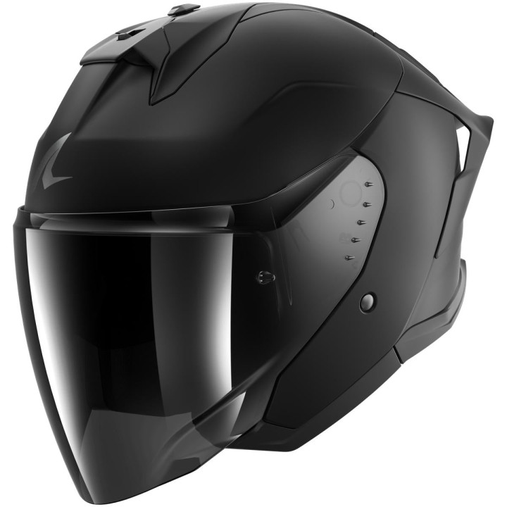 Casque jet SHARK skwal jet cup dark shadow noir mat 2026