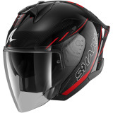 Casque jet SHARK skwal jet cup speed-tech noir rouge anthracite 2026
