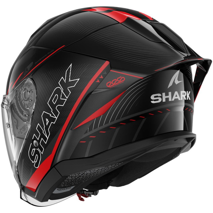Casque jet SHARK skwal jet cup speed-tech noir rouge anthracite 2026