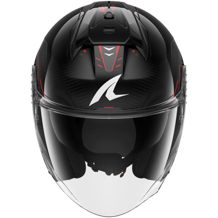 Casque jet SHARK skwal jet cup speed-tech noir rouge anthracite 2026