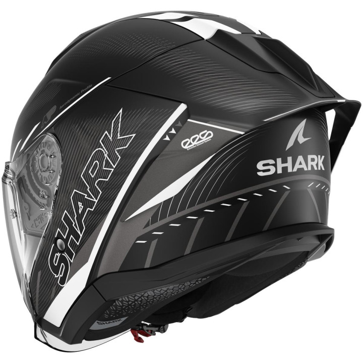 Casque jet SHARK skwal jet cup speed-tech noir blanc anthracite 2026
