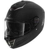 Casque intégral SHARK spartan rs blank noir mat 2026