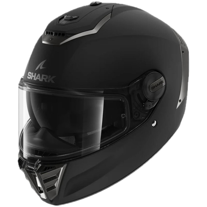 Casque intégral SHARK spartan rs blank noir mat 2026