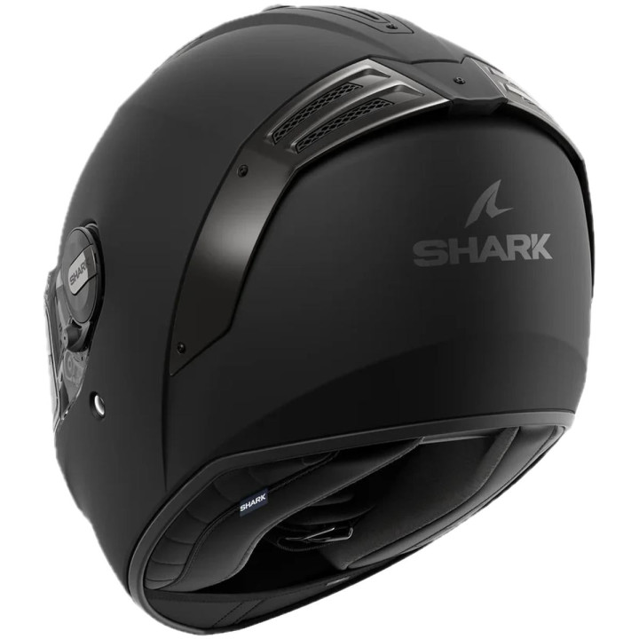 Casque intégral SHARK spartan rs blank noir mat 2026