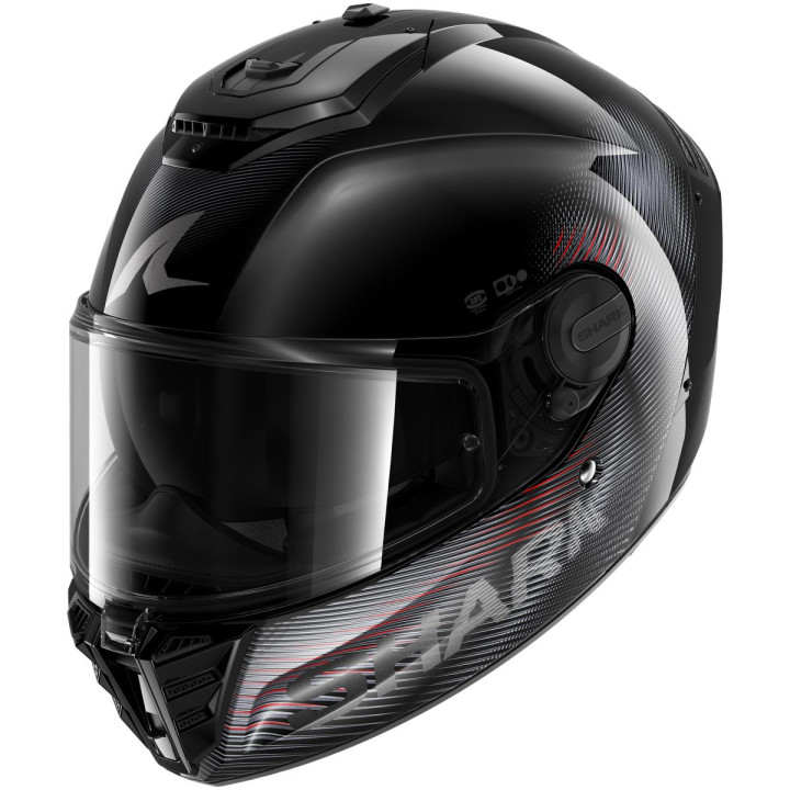 Casque intégral SHARK spartan rs sp lyne noir anthracite rouge 2026