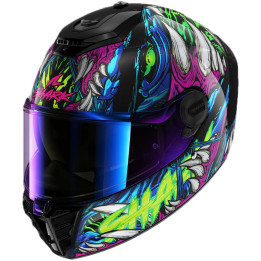 Casque intégral SHARK spartan rs shaytan noir vert violet 2026
