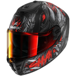 Casque intégral SHARK spartan rs shaytan noir rouge anthracite 2026