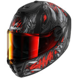 Casque intégral SHARK spartan rs shaytan noir rouge anthracite 2026