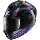 Casque intégral SHARK spartan rs reptaia noir bleu 2026